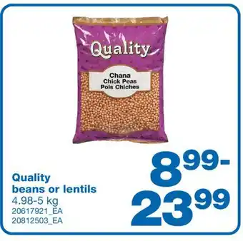 Wholesale Club Quality beans or lentils, 4.98-5 kg offer