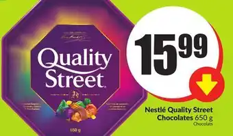 Chalo FreshCo Nestlé quality street chocolates 650 g offer