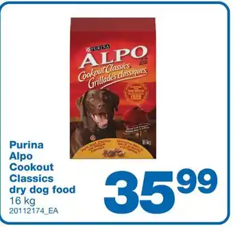 Wholesale Club Alpo cookout classics dry dog food, 16 kg offer