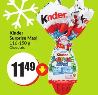 Chalo FreshCo Kinder surprise maxi 116-150 g offer
