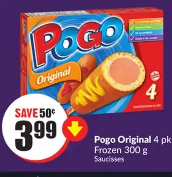 Chalo FreshCo Pogo original 4 pk frozen 300 g offer