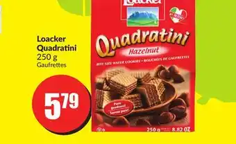 Chalo FreshCo Loacker quadratini 250 g offer