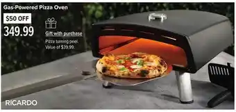 Linen Chest Gas-powered pizza oven offer
