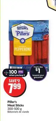 Chalo FreshCo Piller's meat sticks 300-500 g offer