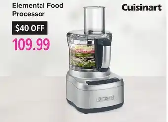 Linen Chest Elemental food processor offer