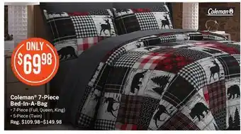 Bass Pro Coleman 7-piece bed-in-a-bag offer