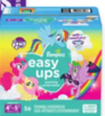 Walmart Pampers easy ups training pants offer