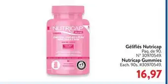 Walmart Nutricap gummies offer