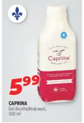 Familiprix Caprina body wash offer