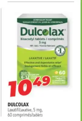Familiprix Dulcolax laxative, 5 mg, 60 tablets offer