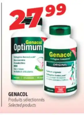 Familiprix Genacol selected products offer