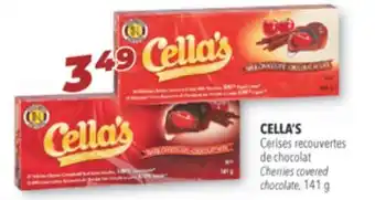 Familiprix Cella's cherries covered chocolate offer