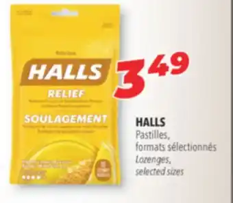 Familiprix Halls lozenges offer