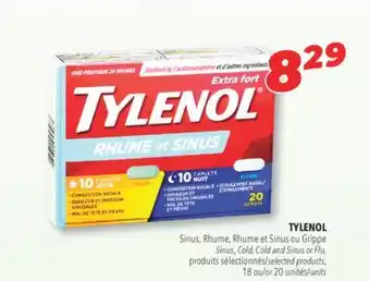 Familiprix Tylenol selected products offer