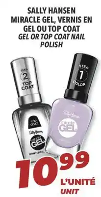 Familiprix Sally hansen gel or top coat nail polish offer