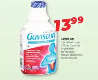 Familiprix Gaviscon for acid reflux and heartburn offer