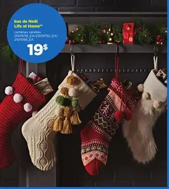 Maxi Bas de noël life at home offer