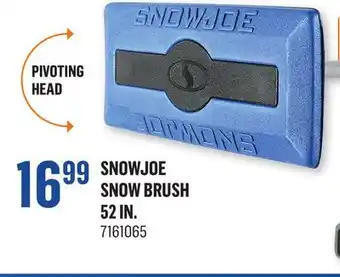 Canac Snowjoe snow brush 52 in offer