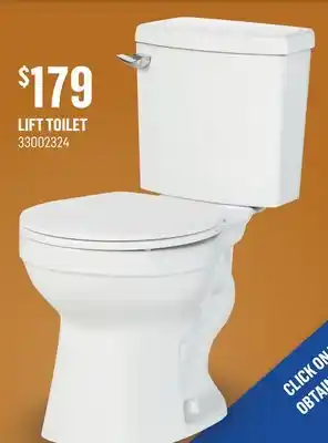 Canac Lift toilet offer