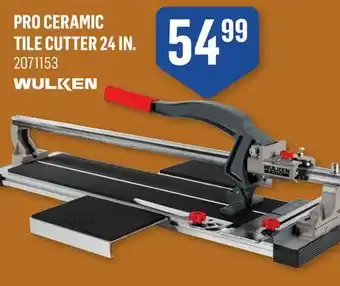 Canac Wulken pro ceramic tile cutter 24 in offer