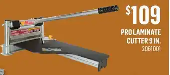 Canac Pro laminate cutter 9 in offer