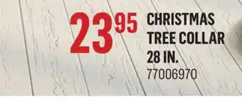 Canac Christmas tree collar 28 in offer