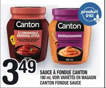 Marche Ami Sauce à fondue canton offer