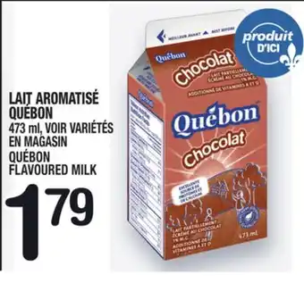 Marche Ami Lait aromatisé québon | québon flavoured milk offer