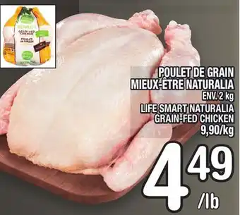 Marche Ami Poulet de grain mieux‑être naturalia | life smart naturalia grain-fed chicken offer