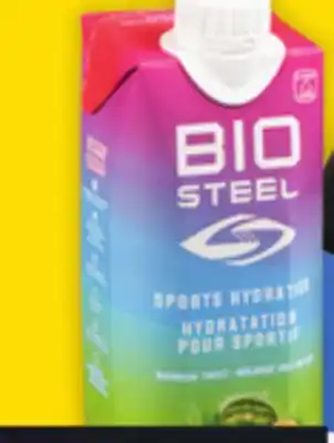 Giant Tiger Bio steel sports drink offer
