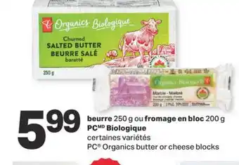 L'Intermarché Beurre 250 g ou fromage en bloc 200 g pcmd biologique offer