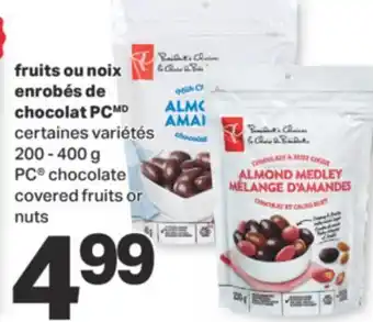 L'Intermarché Fruits ou noix enrobés de chocolat, 200 - 400 g offer