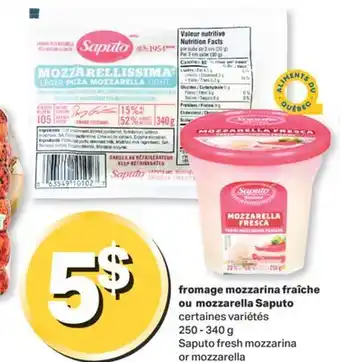 L'Intermarché Fromage mozzarina fraîche ou mozzarella offer
