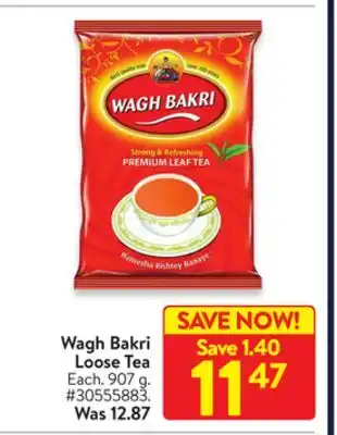 Walmart Wagh bakri loose tea offer