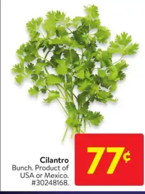 Walmart Cilantro offer