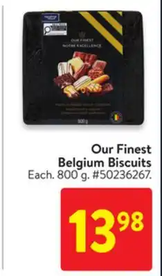 Walmart Our finest belgium biscuits offer