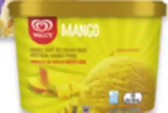 Walmart Wall's ice cream tubs or novelties offer