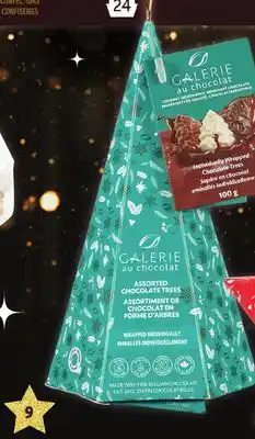 Uniprix Galerie au chocolat assortiment de chocolats arbre offer