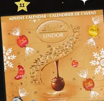 Uniprix Lindt calendrier de l'avent offer