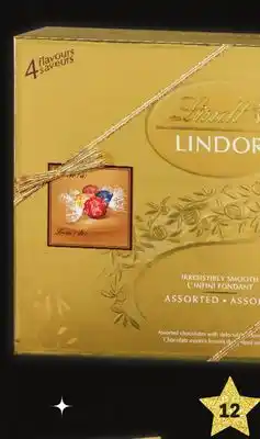 Uniprix Lindt lindor chocolats au lait ou chocolats assortis offer