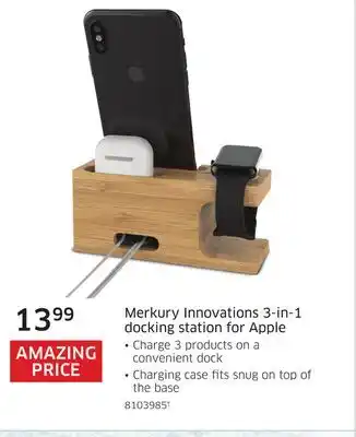 The Source Merkury innovations 3-in-1 docking station for apple offer