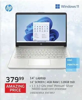 The Source Hp 14 laptop offer