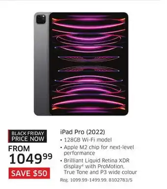 The Source Apple ipad pro (2022) offer
