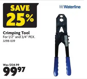 Home Hardware Crimping tool offer