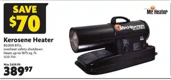 Home Hardware Kerosene heater offer