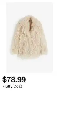 H&M Fluffy coat offer