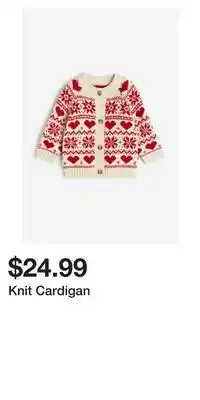 H&M Knit cardigan offer