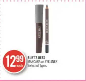 Shoppers Drug Mart Burt's bees mascara or eyeliner offer