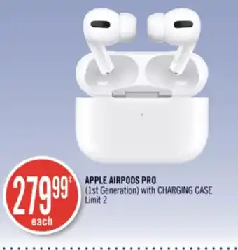 Shoppers Drug Mart Apple airpods pro (1st generation) with charging case offer