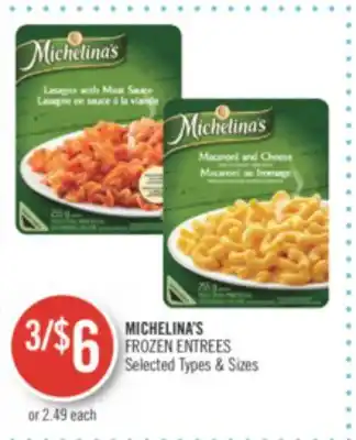 Shoppers Drug Mart Michelina's frozen entrees offer